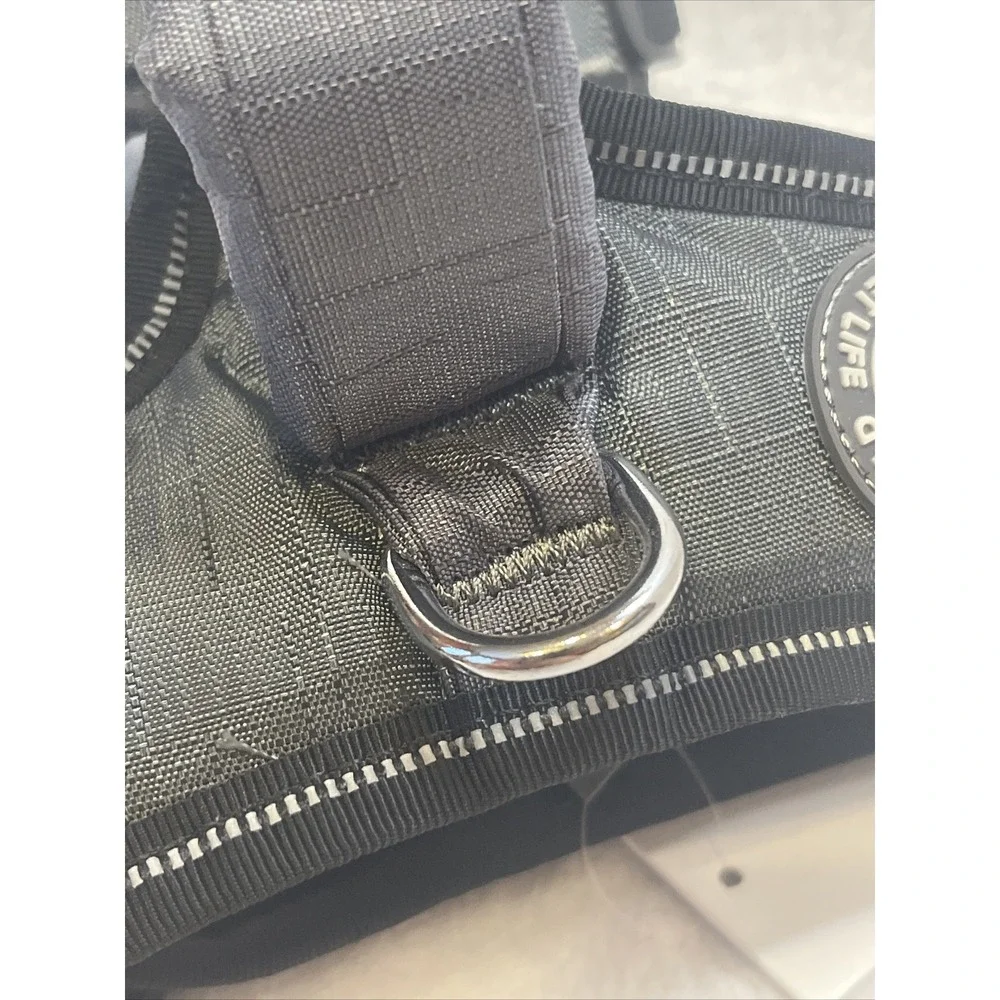 DogLemi Dog Harness Vest‎ Step-in Adjustable Pet Comfort Padded Reflective Gray